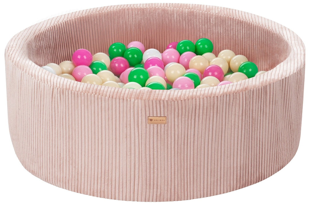 Ball pit + 300 balls, corduroy fabric