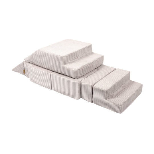 Esthetische multifunctionele speeltuin Ecru