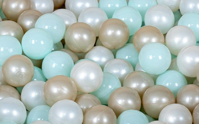 Boucle Schildpad Ballenbak voor Kinderen - Cheesecake Cream Beige