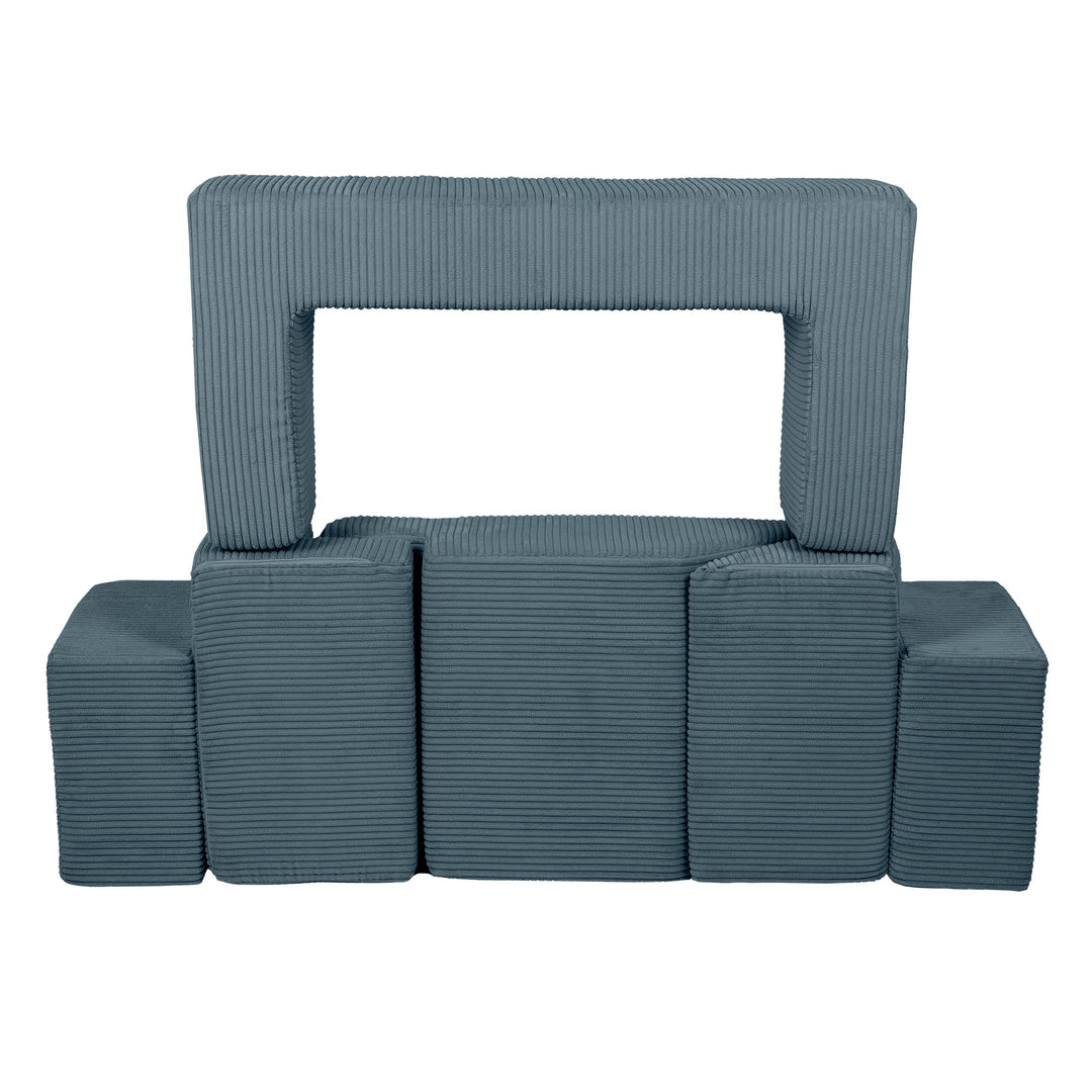 Esthetische multifunctionele speeltuin Turquoise