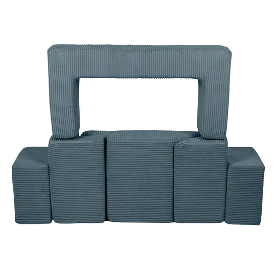 Esthetische multifunctionele speeltuin Turquoise