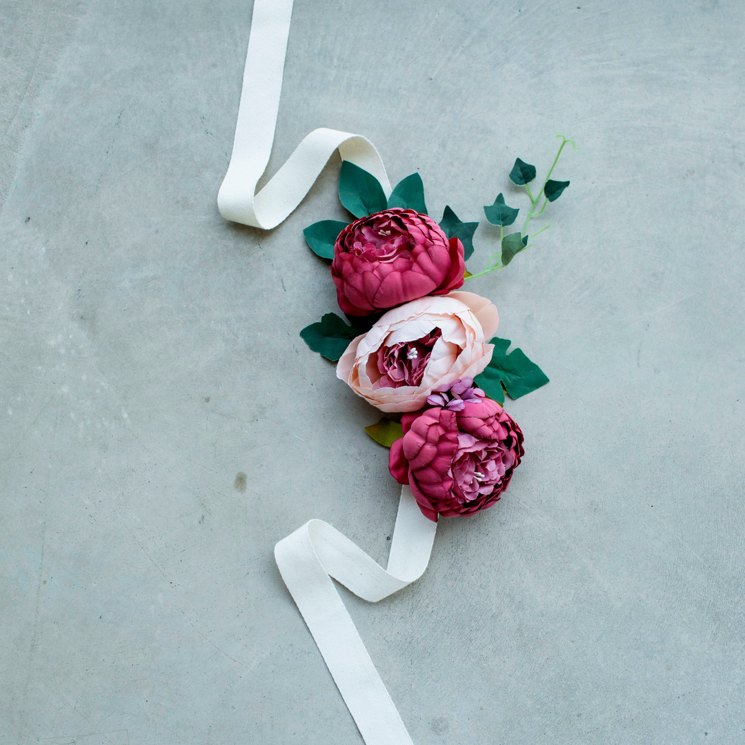 Peonies Flower Garland for Teepee Decoration - Teepee Accessory