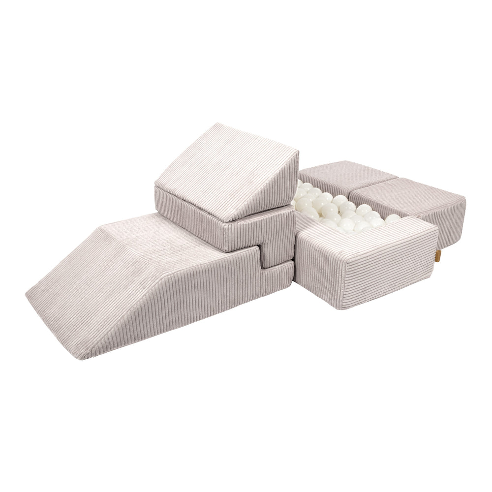 Esthetische multifunctionele speeltuin Ecru