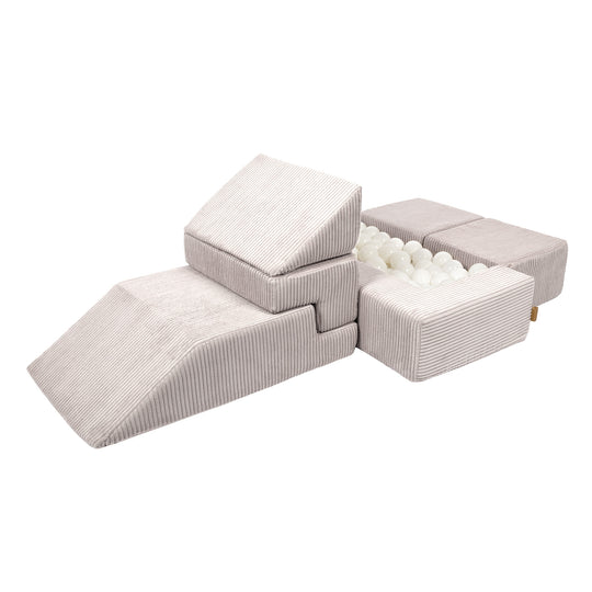 Esthetische multifunctionele speeltuin Ecru