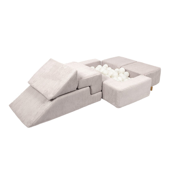 Esthetische multifunctionele speeltuin Ecru