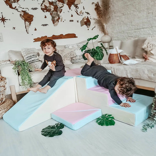 Escalier et toboggan Soft Play