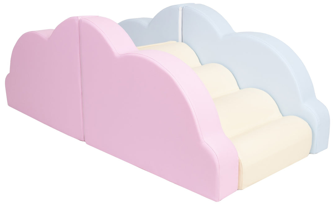 Wolkenblokkenset - Speeltuin met schuimrubberen treden voor kinderen