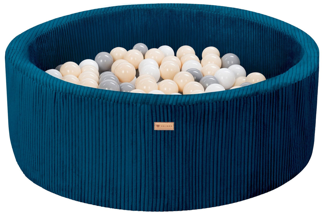 Ball pit + 200 balls, corduroy fabric