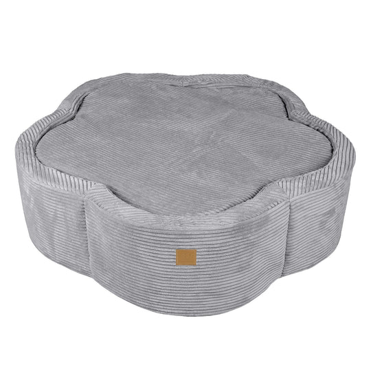 Aesthetic Gray Flower Foam Ball Pit
