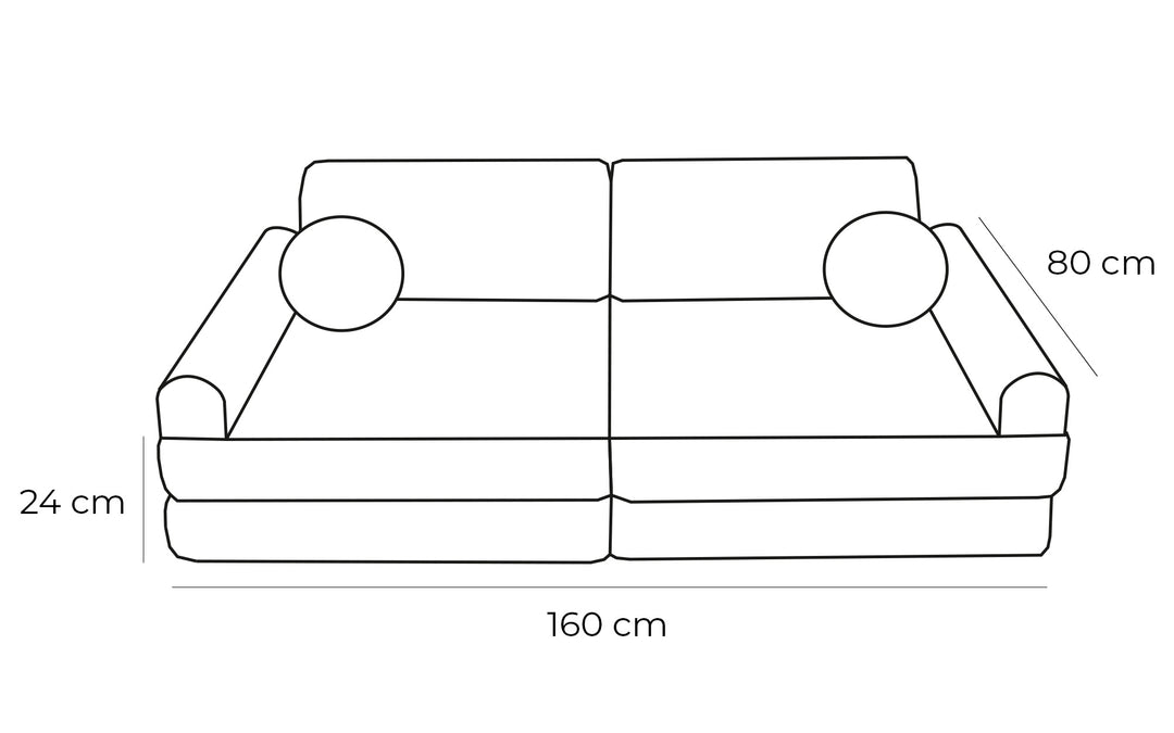 Play Sofa Aesthetic Premium Corduroy