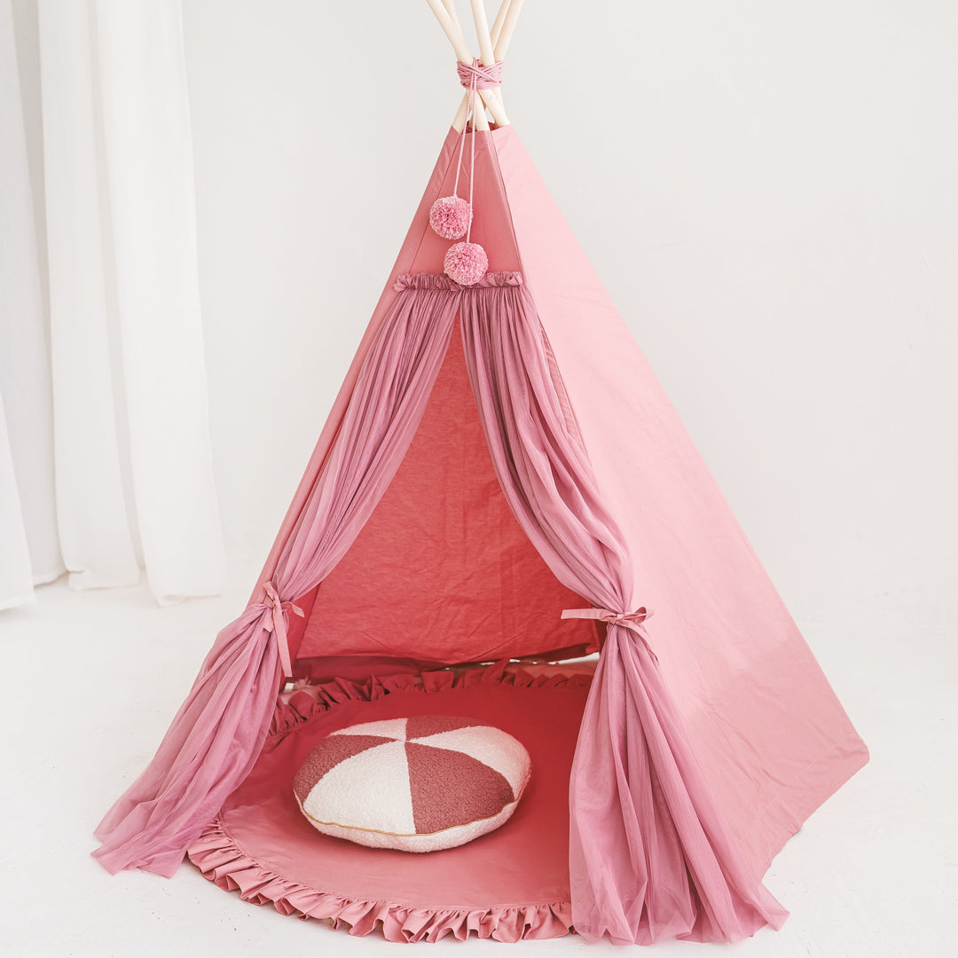 Fairy Kids Speeltent Met Tule in Roze