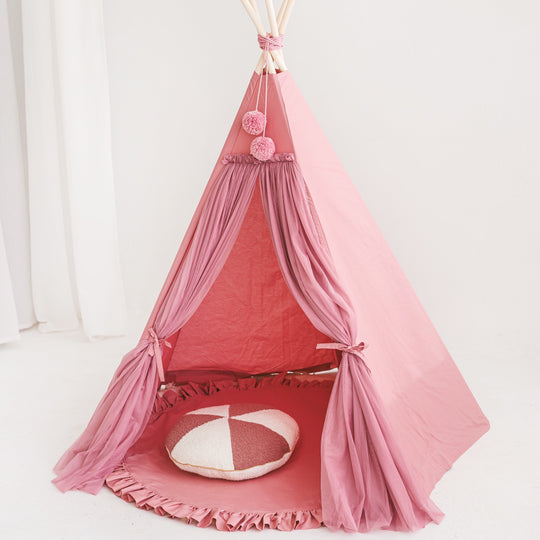 Fairy Kids Speeltent Met Tule in Roze